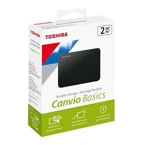 هارد اکسترنال توشیبا 2 ترابایت  مدل Canvio Basics