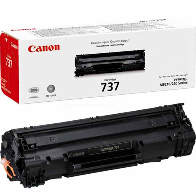 کارتریج تونر رنگ مشکی کانن Canon 737
