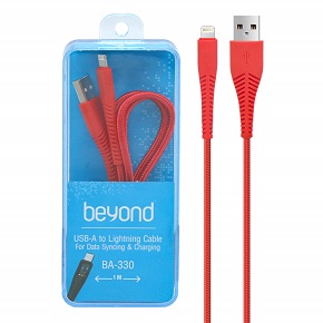 کابل تبدیل USB به لایتنینگ بیاند مدل BA-330 طول 1 متر