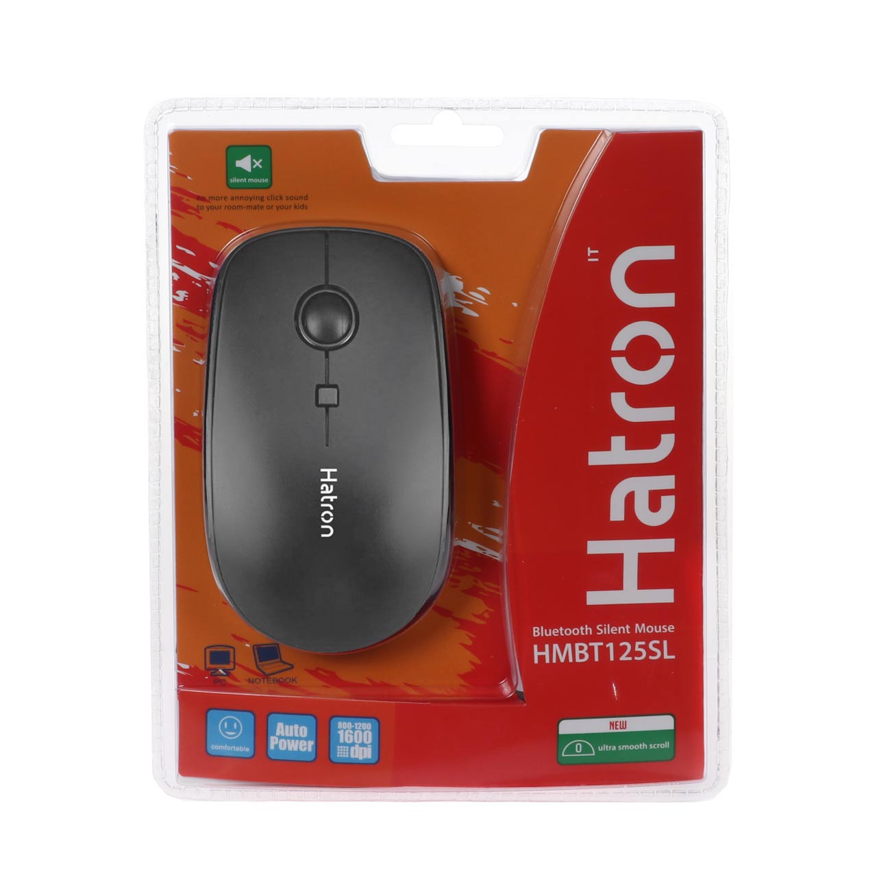 ماوس بی سیم هترون مدل HMBT125SL