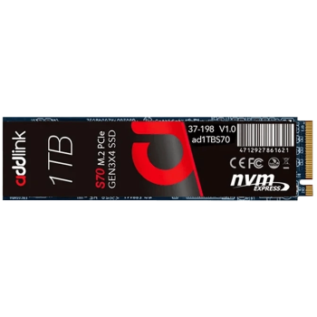 حافظه اس اس دی اینترنال ادلینک مدل S70 Lite M.2 2280 NVMe ظرفیت 1 ترابایت